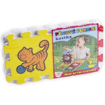 MIKRO TRADING Puzzle MOJE PRVNÍ ZVÍŘÁTKA 15 x 15 cm 6 ks
