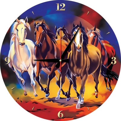 Art Puzzle - Puzzle Horses clock - 570 piese