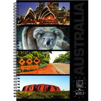 Тетрадка Karton Australia A5 100л. Ред Сп (A5 100)