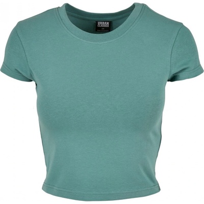 Urban Classics crop top zavinovací tričko s dlouhým rukávem Černá