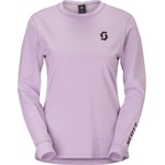 Scott Фланелка с дълъг ръкав за колоездене Scott Women's Tee Vertic Pro Mid L/S Cycling jersey - Sherbet Purple - размер XL (156-3155-0115)