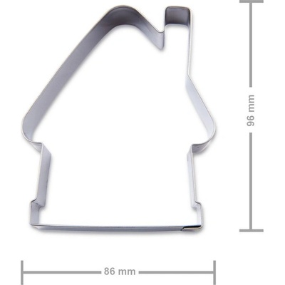 Smolík Vykrajovátko Chaloupka 86x96 mm