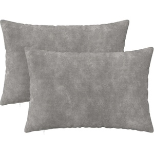 vidaXL Калъфка за възглавница 2 pcs HEERLEN Светлосиво 30 x 50 cm (907817)