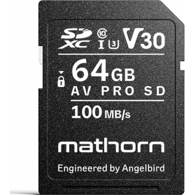 Mathorn Angelbird SDXC AV PRO 64GB AVP064SDV30MTH