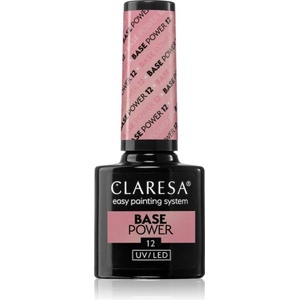 Claresa UV/LED Base Power основен лак за нокти с гел цвят 12 5 гр