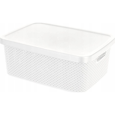 Storage Solutions Skladovací řešení Uzamykatelná plastová nádoba s víkem, 13 l