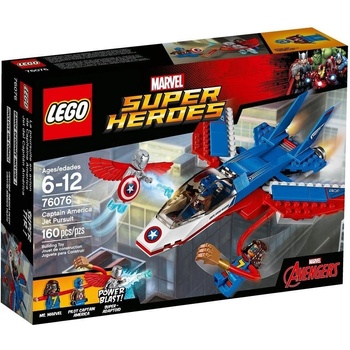 LEGO® Super Heroes 76076 Captain America Jet