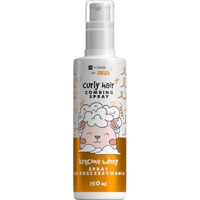 Hiskin Kids sprej na rozčesávanie kučeravých vlasov pre deti 150 ml