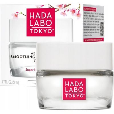 Hada Labo Tokyo White Line Absolute Smoothing and Moisturizing cream denní noční krém 50 ml