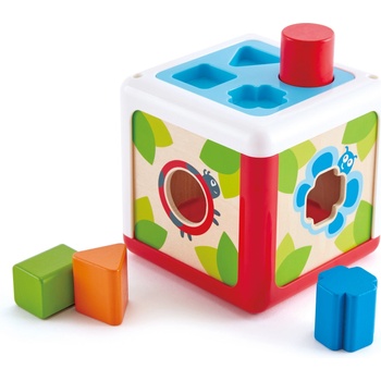 Hape Бебешка играчка Hape - Кутия за сортиране на форми (H0507)