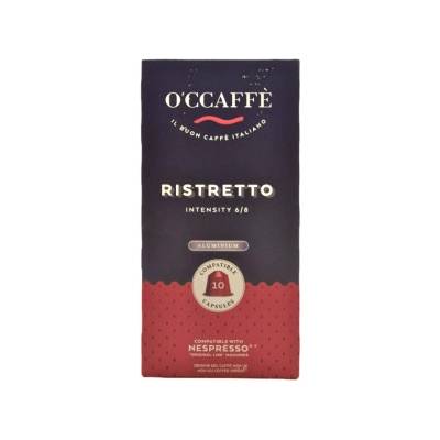 GourmetKava O'Ccaffé Ristretto kapsle pro Nespresso® 10 ks