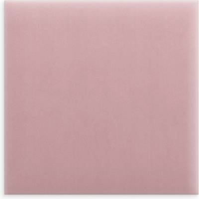 Čalouněný nástěnný panel Magic Velvet růžový 50x50 cm čtvercový