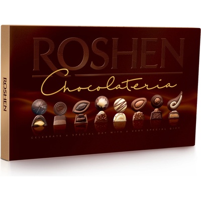 Roshen Bonboniéra Chocolateria horká 194 g
