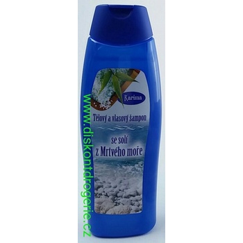 Karima Mrtvé moře 2v1 vĺasový šampon a kondicionér se solí z Mrtvého moře 280 ml