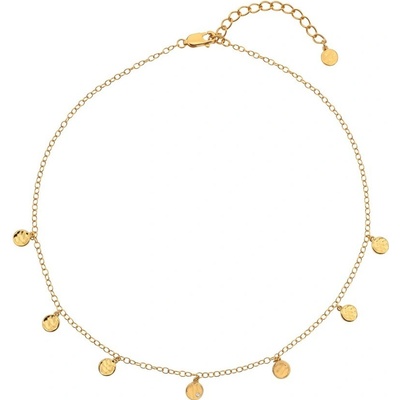Hot Diamonds Pôvabný pozlátený náhrdelník s diamantom jac jossa soul DN148