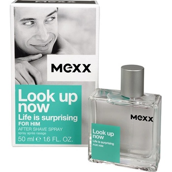 Mexx Look Up Now for Him voda po holení 50 ml