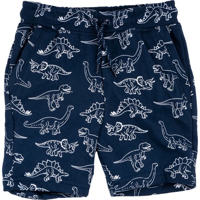 Primark tmavě modré kraťasy s dinosaury