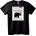 NOONEBRAND Тениска Забавна коледна мечка - 2XL, White
