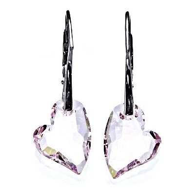 Čištín se Swarovski krystaly rosaline sedce NK 1295