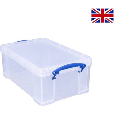 Really Useful box transparentní 9l s víkem