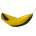 Hamaka Single yellow/black