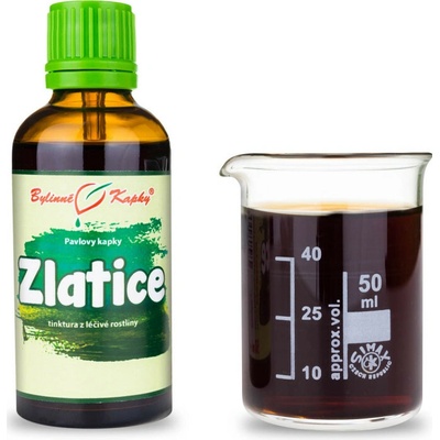 Zlatovka previsnutá kvapky tinktúra 50 ml