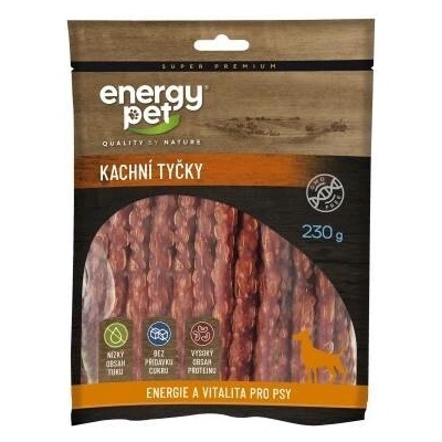 Energy Pet kachní tyčky 230 g