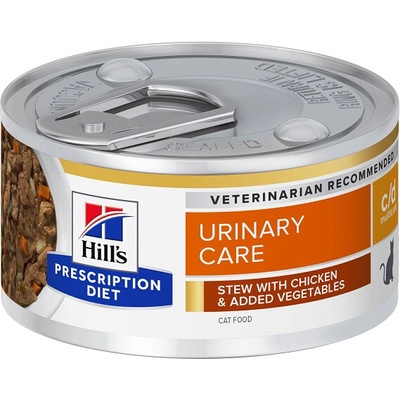 Hill's PD Feline c/d Multicare Stew s kuraťom 9 x 82 g