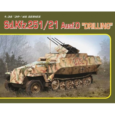 Dragon Model Kit military 6862 Sd.Kfz.251/21 Ausf.D DRILLING 1:35