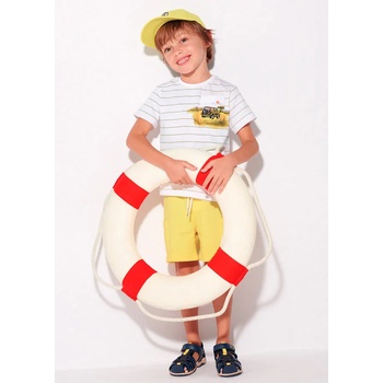 Image 1 of Mayoral Комплект трикотаж с раирана тениска за момче Майорал в жълто