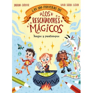 Las 100 pruebas de los Rescatadores Mágicos. Juegos y pasatiempos | SABRINA CATDOOR (2022)