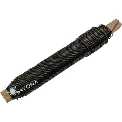 Knorr Prandell Drát vázací 0,65 mm × 35 m - antracitový