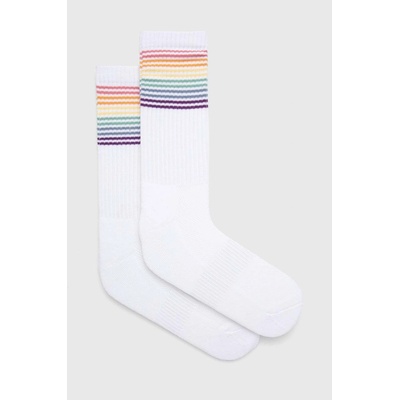 Abercrombie & Fitch Чорапи Abercrombie & Fitch в бяло (KI112.3131.104)