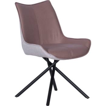 Carmen Трапезен стол halton - кафяв dx-035