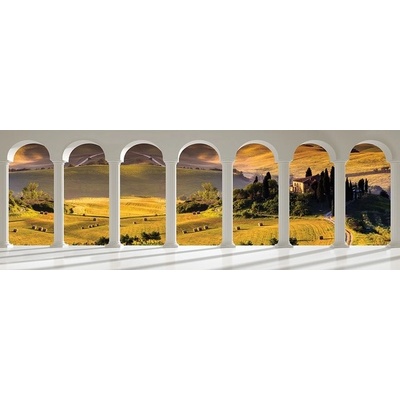 Preinterier FT5643 Fototapeta na stenu Slnečná krajina - výhľad vlies 620cm x 219cm