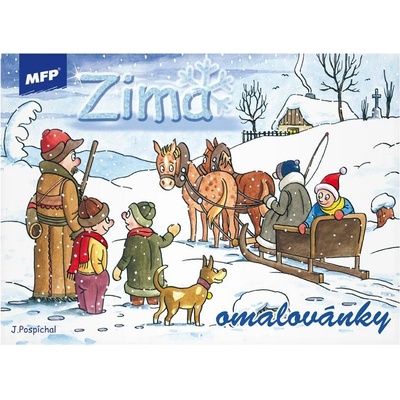 Omaľovánky MFP Zima 2