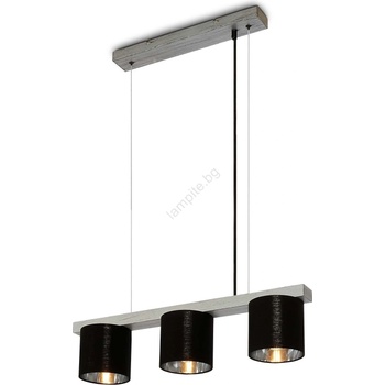 Image 1 of Briloner - Пендел LURI 3xE14/25W/230V каучуково дърво (BL1347)