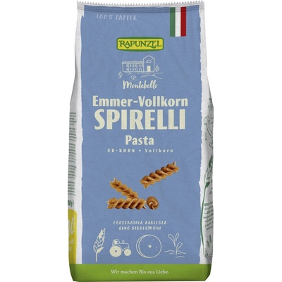 Rapunzel Bio celozrnné Spirelli z pšenice dvouzrnky 0,5 kg
