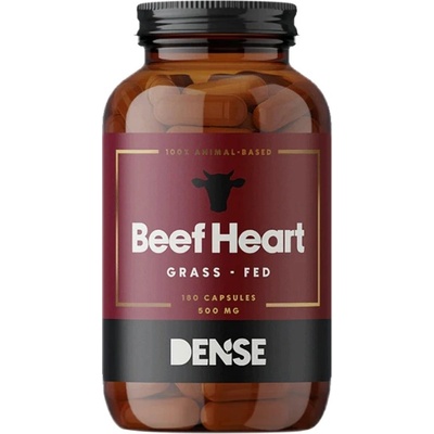 DENSE Beef Heart 500 mg | Grass Fed [180 капсули]
