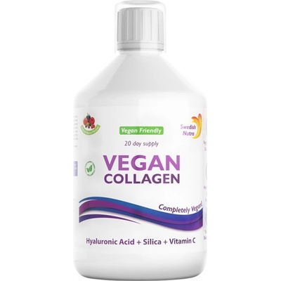 Swedish Nutra Vegan Collagen | with Hyaluronic Acid, Silica and Vitamin C [500 мл]