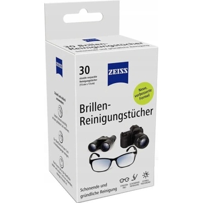 Zeiss Vlhčené utěrky na čištění brýlí 30 ks