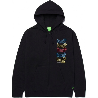 HUF DROP OUT STACK FZ HOOD Black
