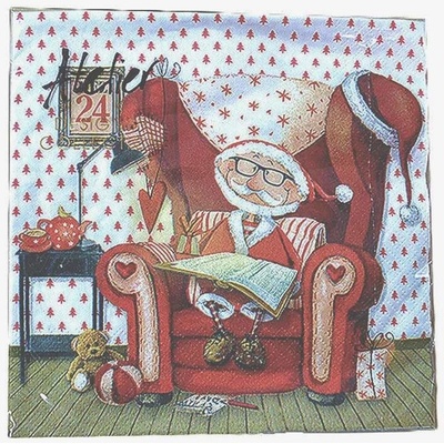 Atelier Servítky Santa 33x33cm 20ks