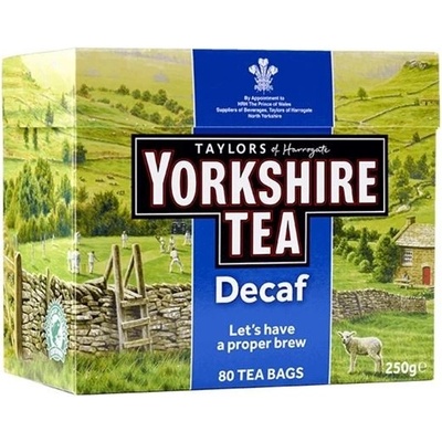 Yorkshire Tea Černý čaj Decaf bez kofeinu 80 x 3 g
