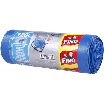 Fino Vrecia zaväzovacie Easy pack 120l 22 µm 15 ks modré