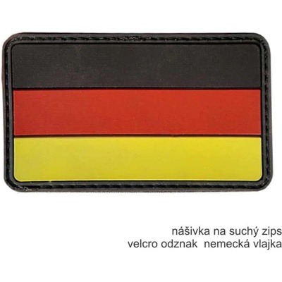 nášivky na suchý zips nemecká vlajka | velcro odznak