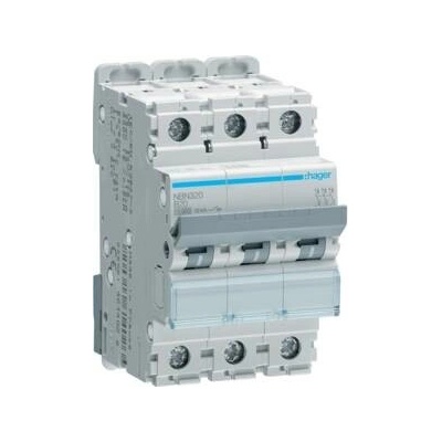 Hager Electro 3p B 20A 10kA NBN320