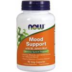 NOW Хранителна добавка Жълт кантарион, Now Foods Mood Support with St John' s Wort, 90 Veg Capsules
