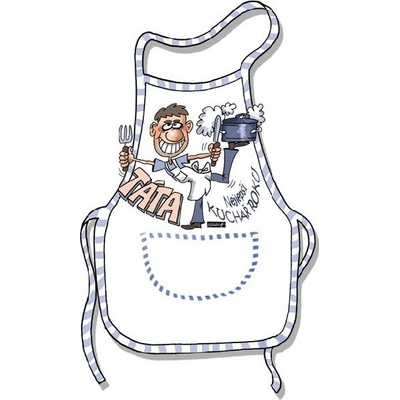 Zástěra Táta nejlepší kuchař – Zboží Dáma