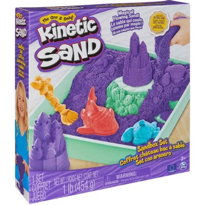 Spin Master Set Kinetic Sand Sandbox Purple (20143456)